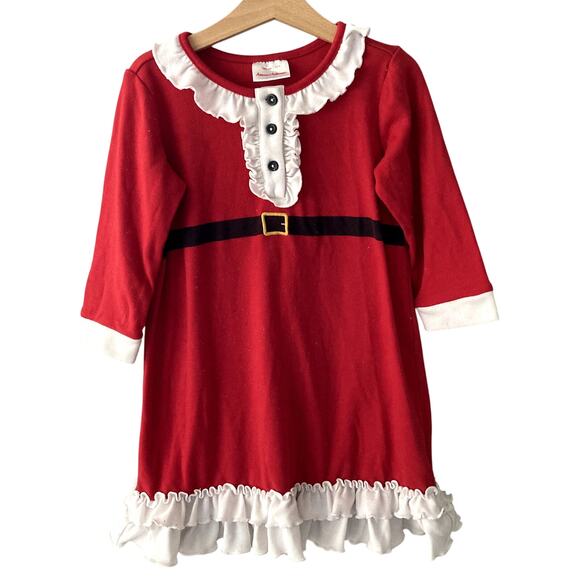 Hanna Andersson Mrs Claus Nightgown - Red - 4 or 100cm - Picture 1 of 8